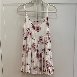 Brandy Melville white cherry blossom dress